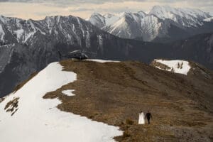 Banff Heli Elopement Rockies Heli